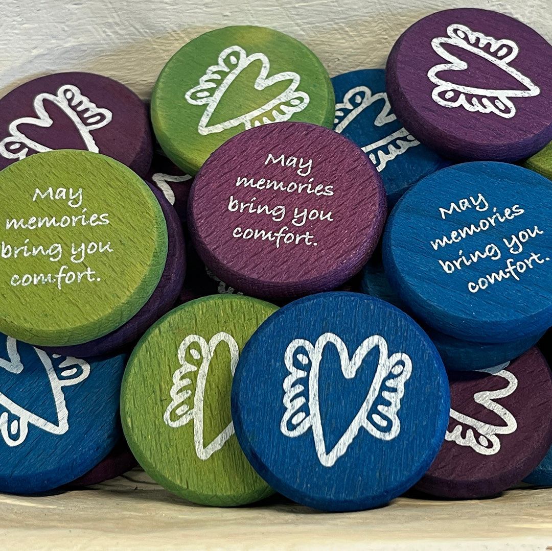 Grief & Support Wood Coin Tokens - Bulk Pricing