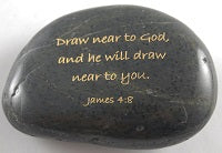 Engraved River Rocks - Scripture Verses - BULK PRICING