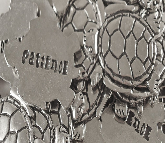 Turtle Shaped Patience Inspiration Coin