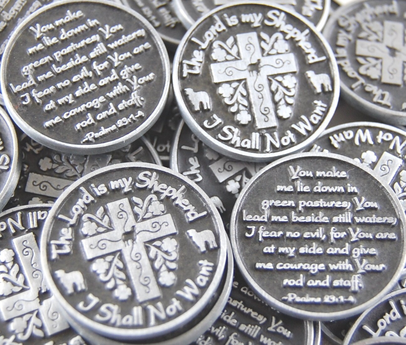 The Lord is My Shepherd Pocket Token