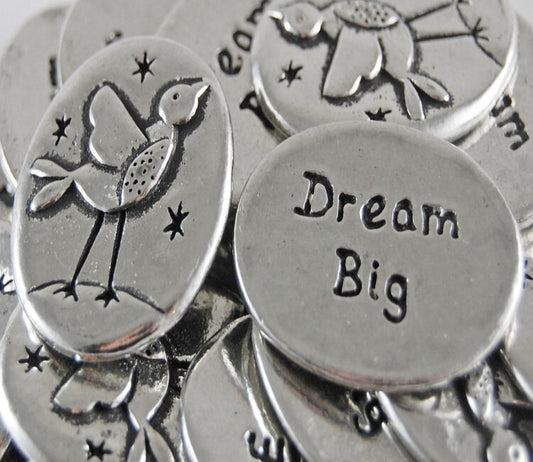 Song Bird Dream Big Inspiration Coin