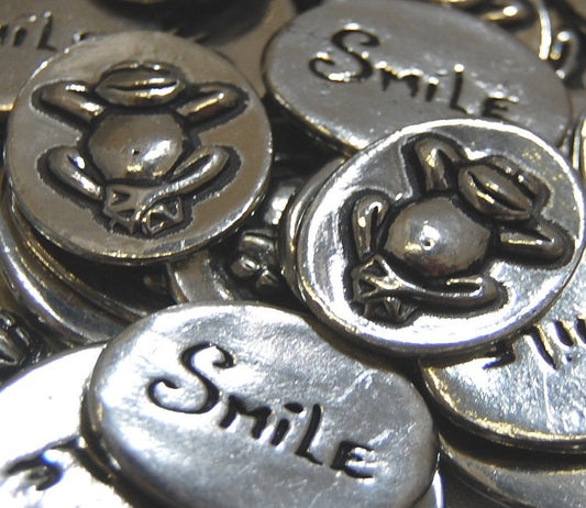 Frog Smile Inspiration Coin