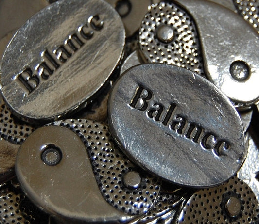Yin Yang Balance Inspiration Coin