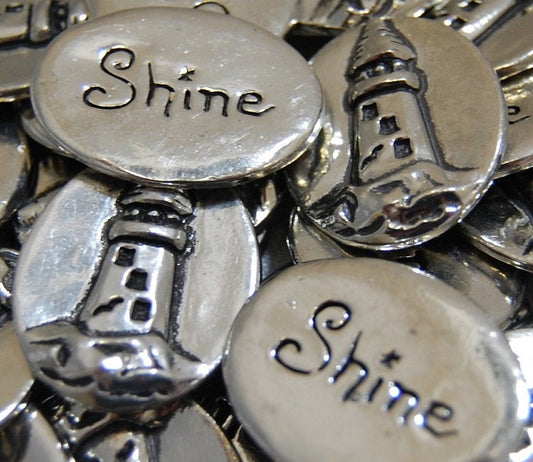 Lighthouse Shine Inspiration Coin