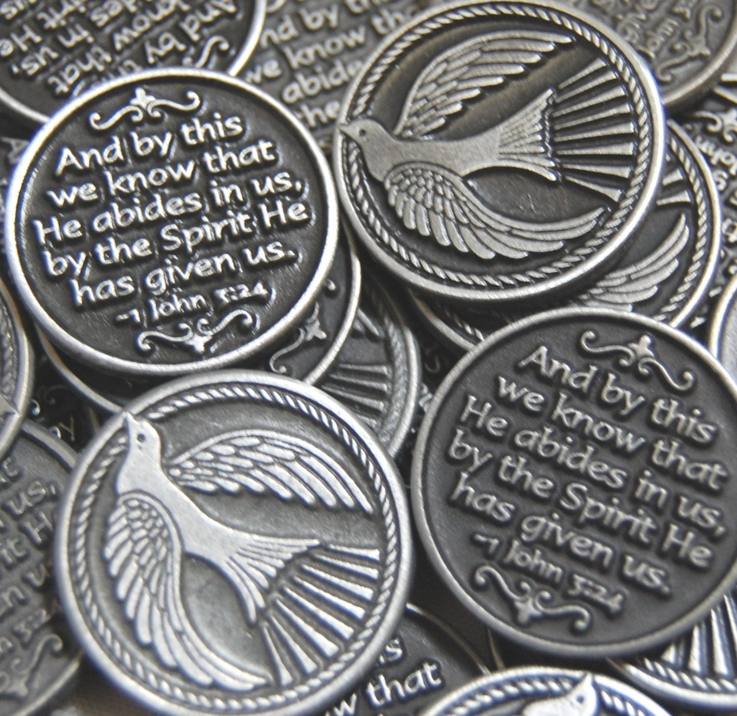 Dove Holy Spirit Pocket Token