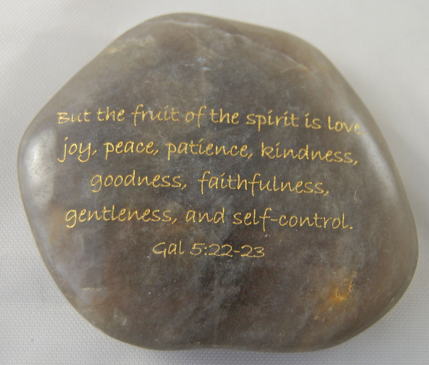 Engraved River Rocks - Scripture Verses, Sold Individually