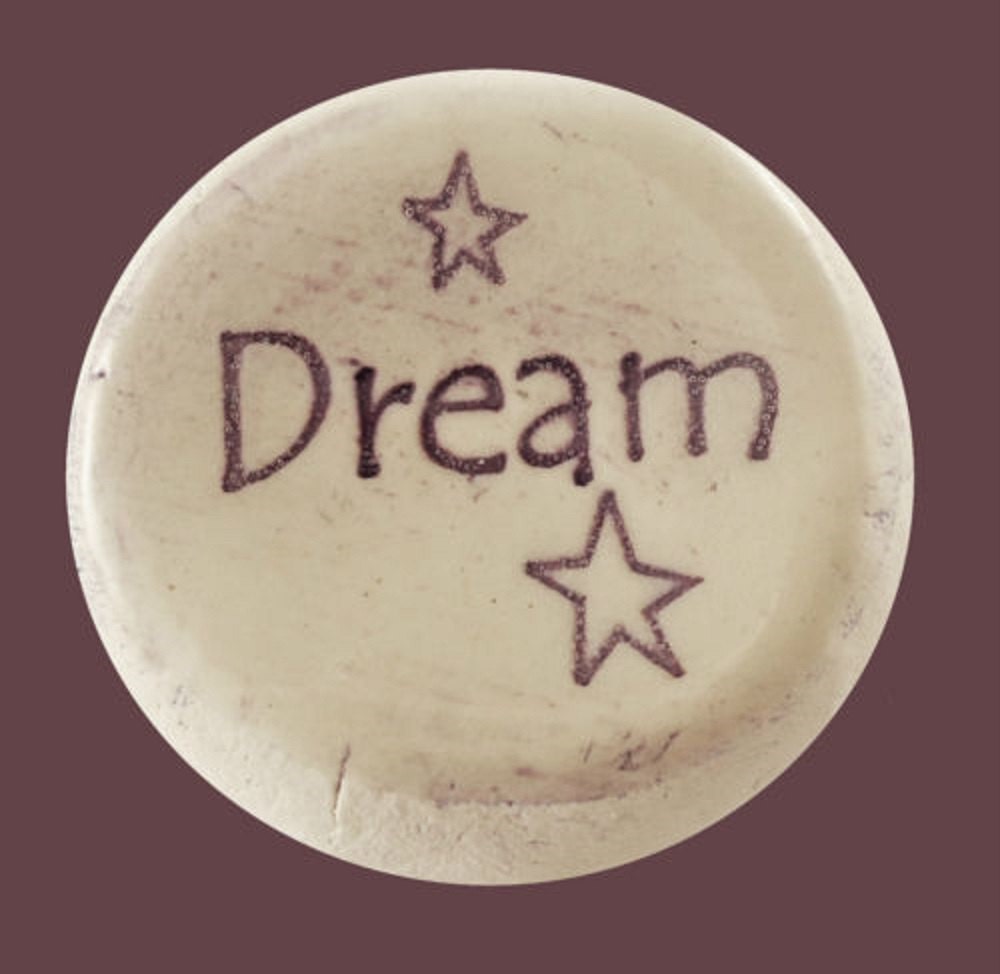 Ceramic Word Stones - Handmade in the USA - Sold Individually