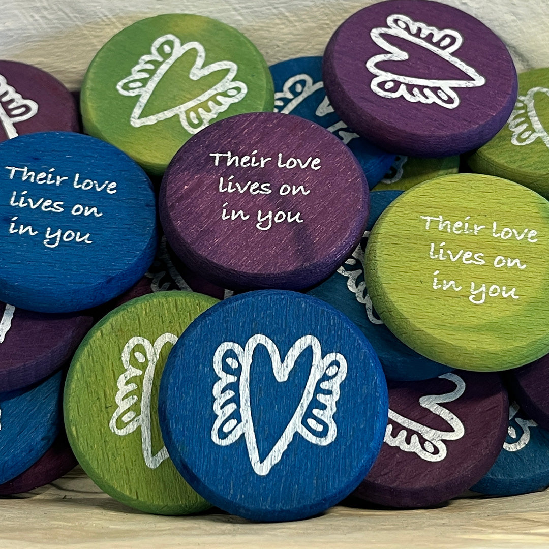 Grief & Support Wood Coin Tokens - Bulk Pricing