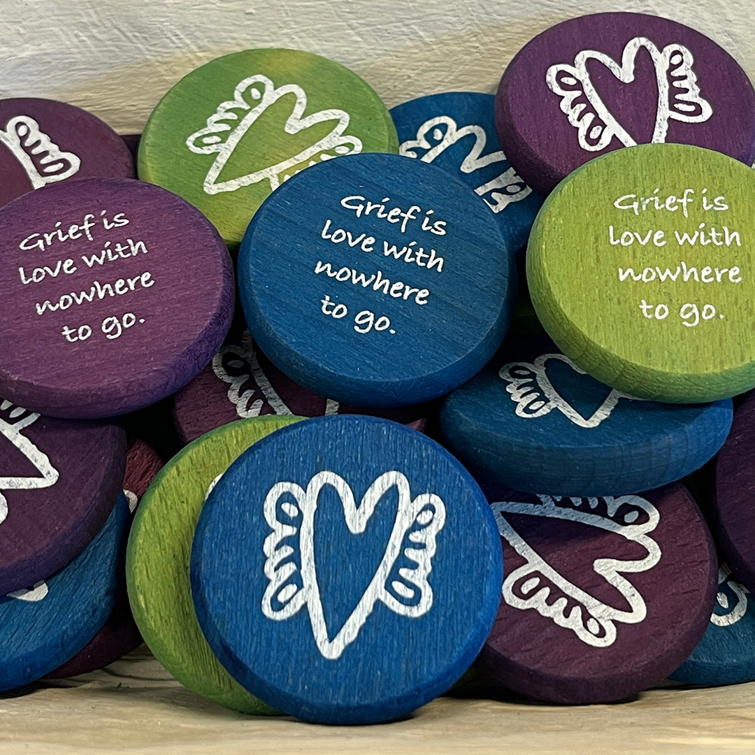 Grief & Support Wood Coin Tokens - Bulk Pricing